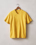 Men's Premium Slub V-Neck Tee - Nugget Gold
